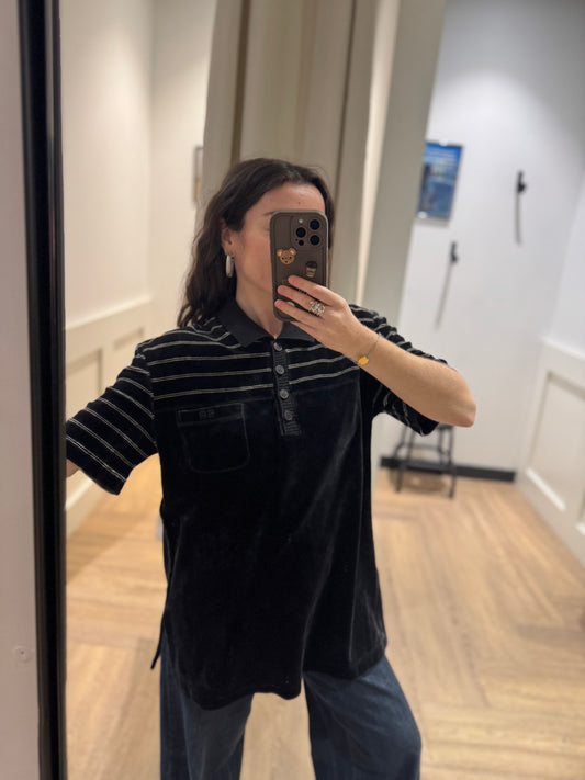 Polo Sonia Ryckiel à rayures XL