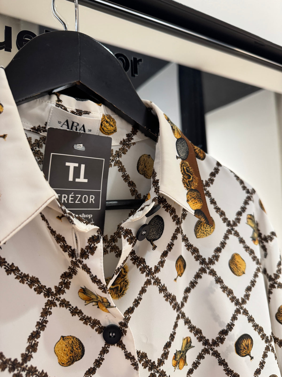 Blouse à motifs M