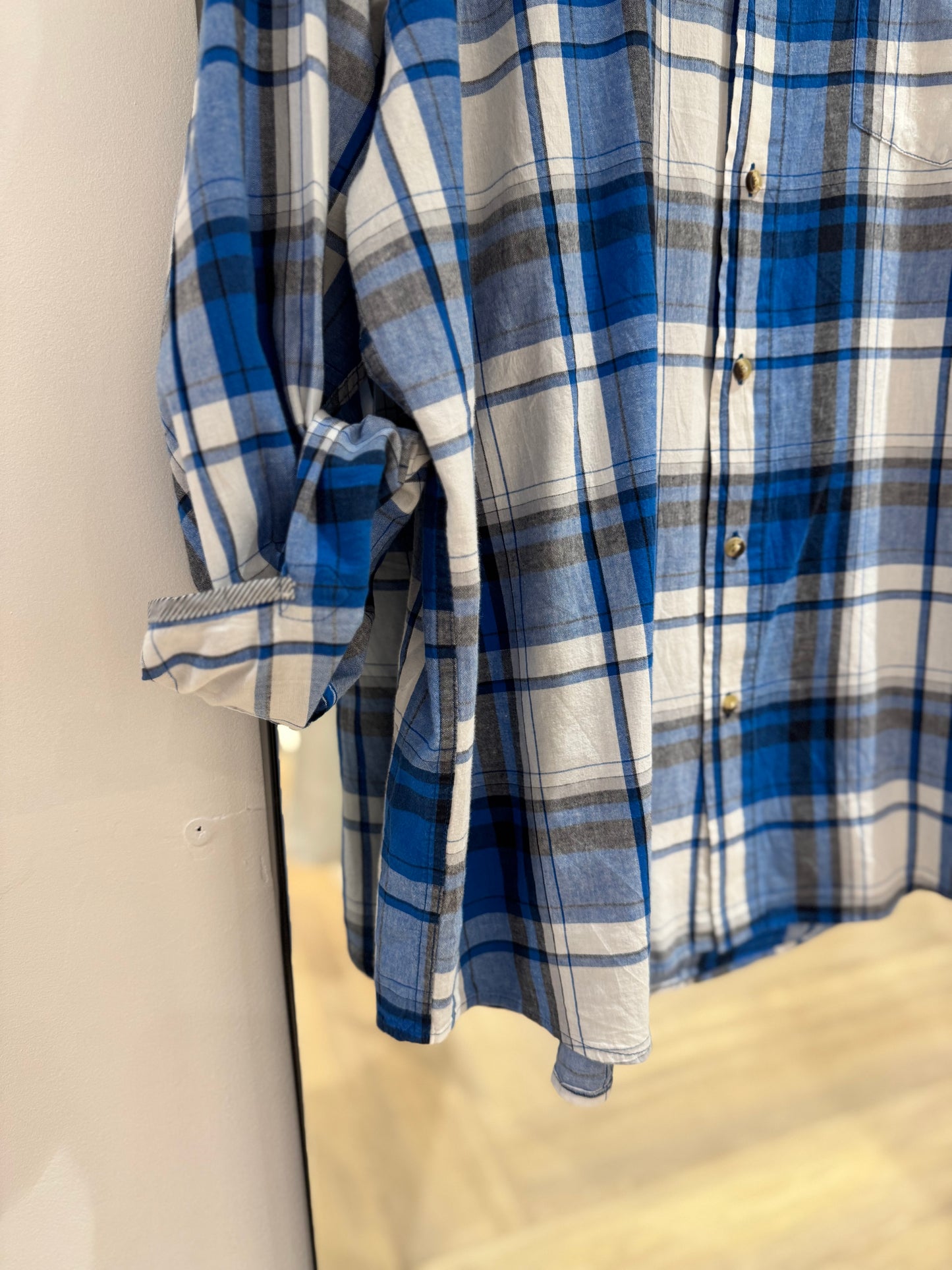 Chemise Wrangler à carreaux XL