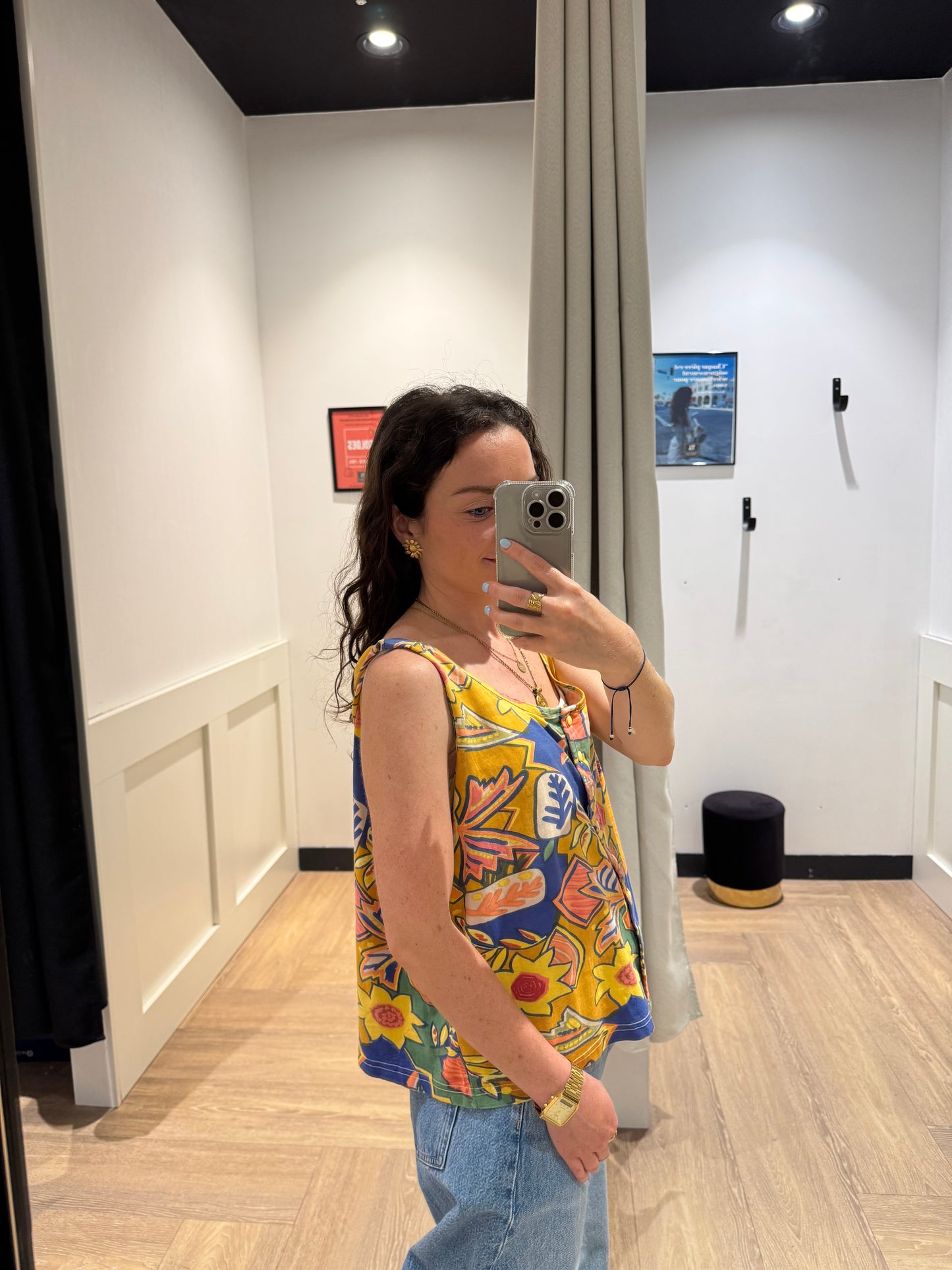 Débardeur vintage à motifs XL