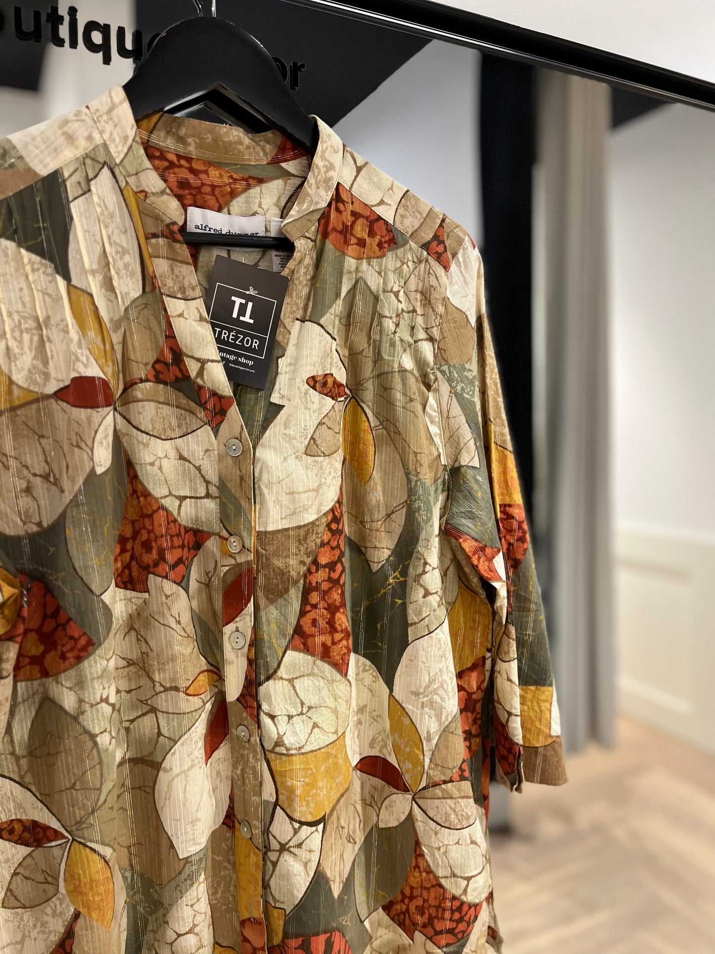 Blouse légère à motifs L