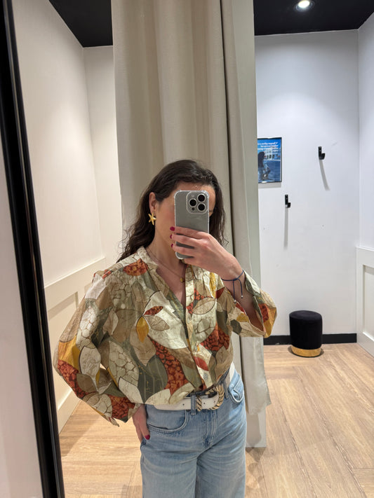 Blouse légère à motifs L