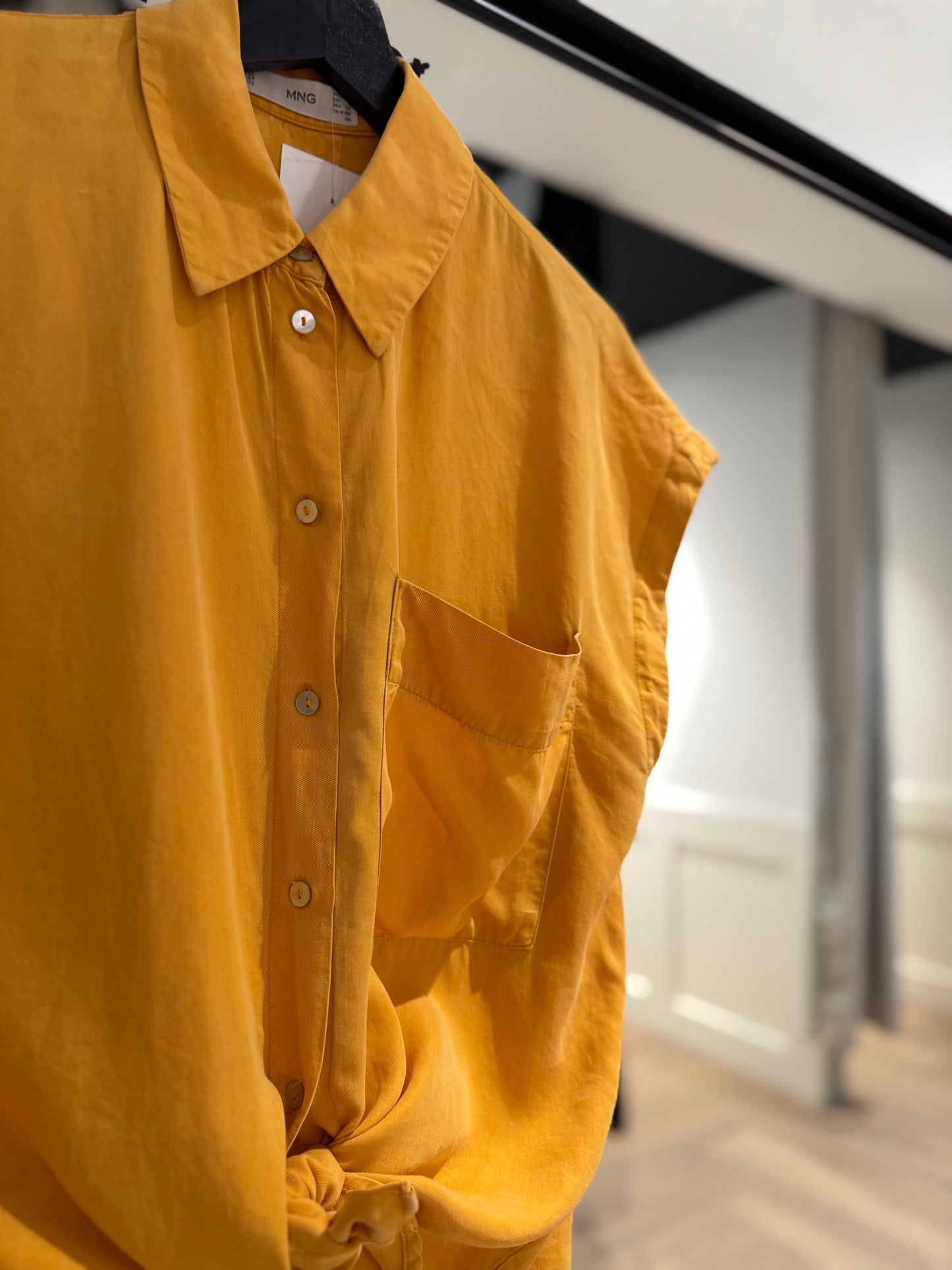 Blouse à manches courtes S