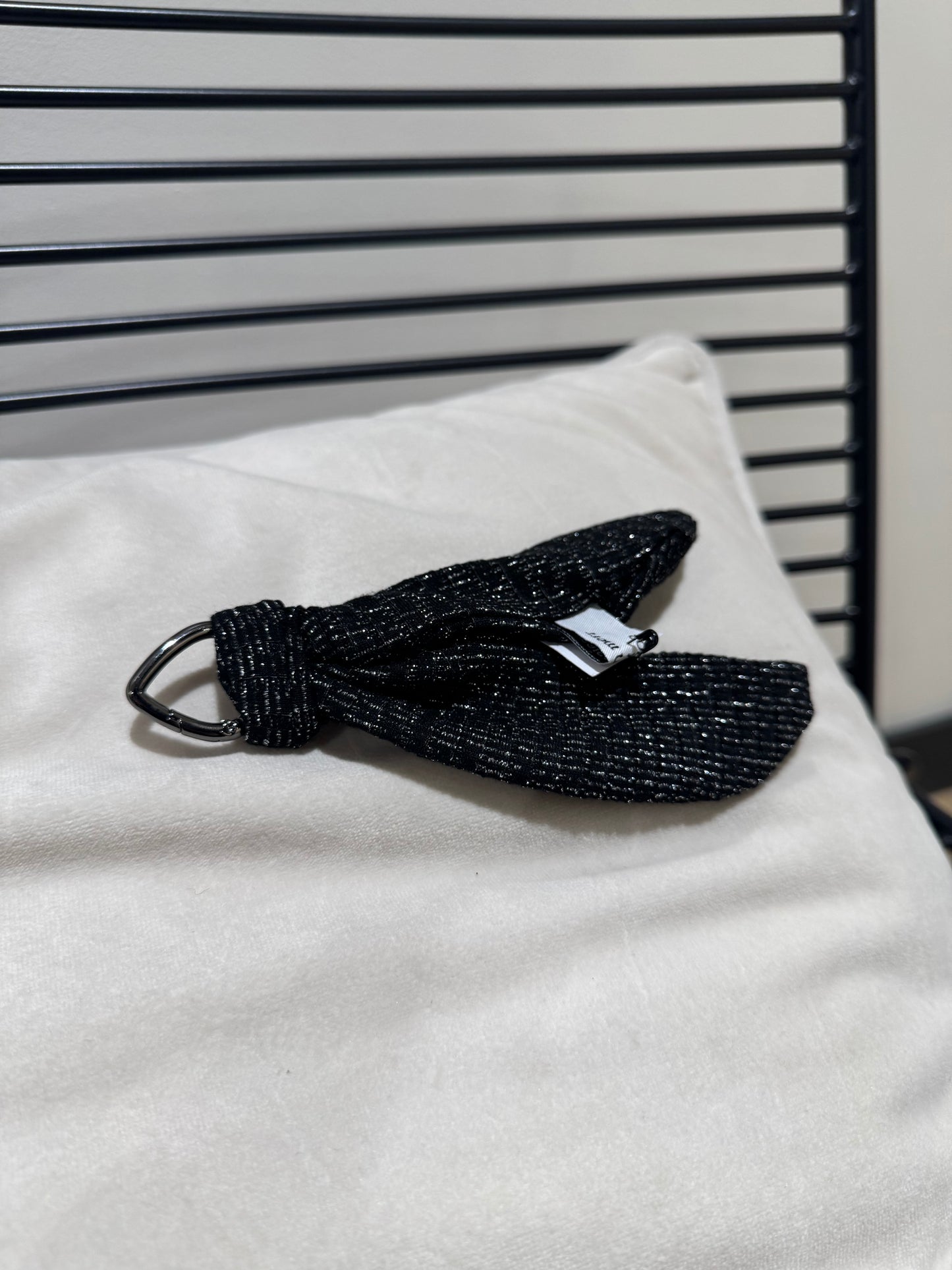 Porte-clés pailleté Maison Merr x Trézor