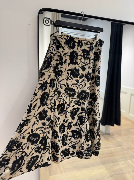 Jupe à fleurs 40