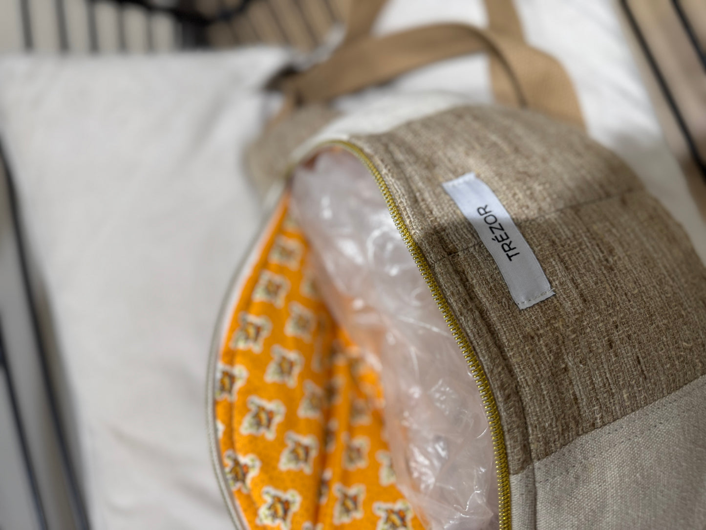 Sac banane upcyclé fait main