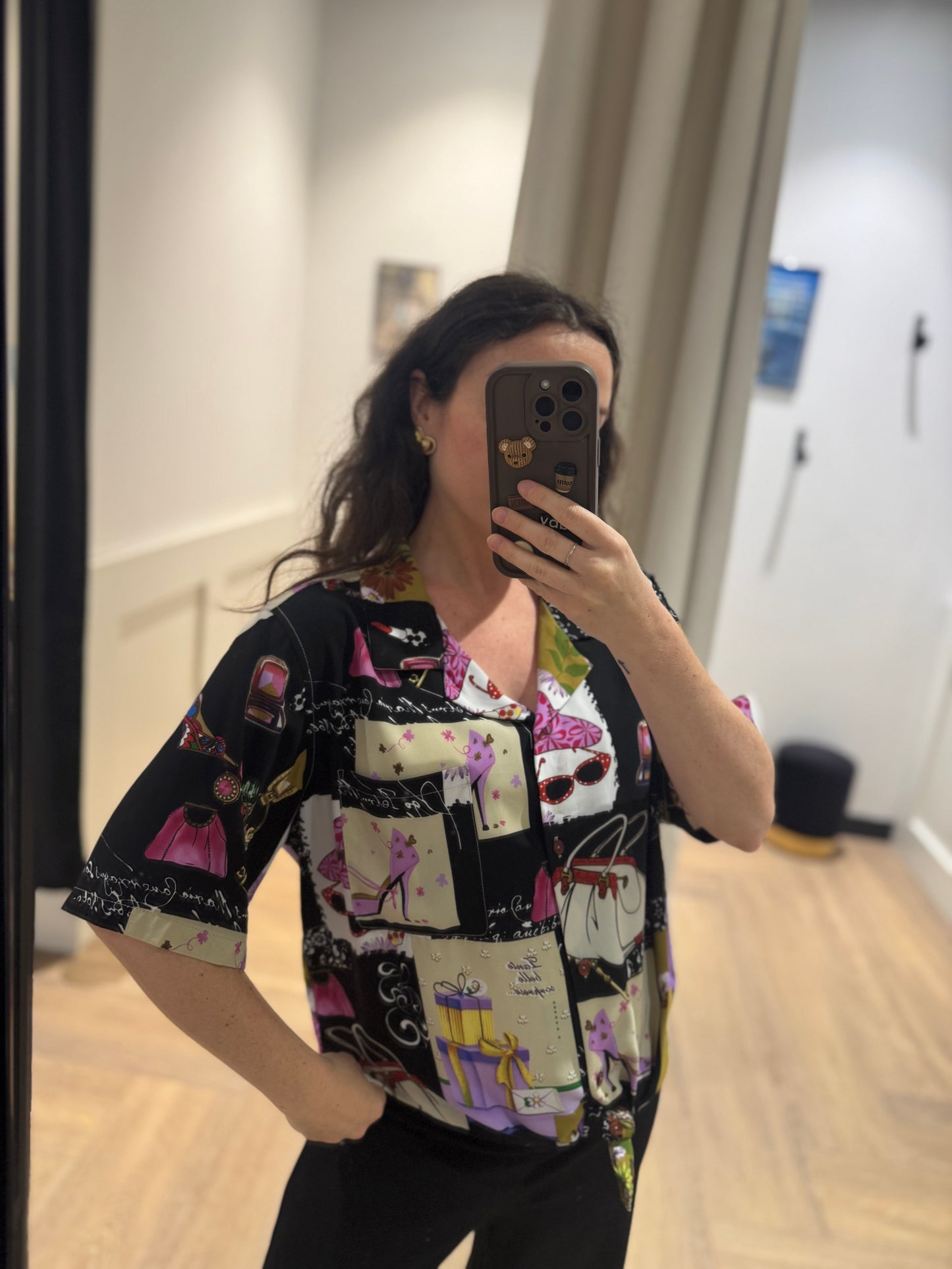 Blouse à motifs S