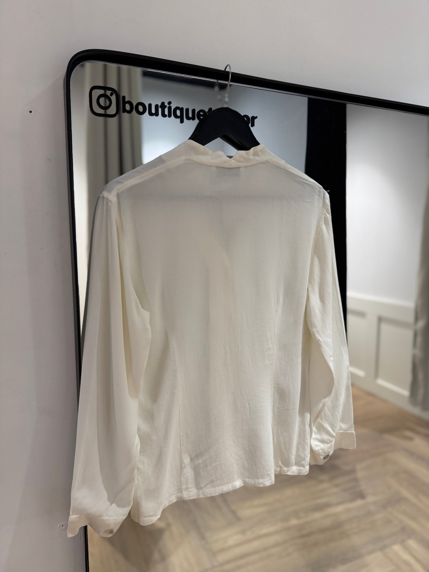 Blouse fluide écrue M