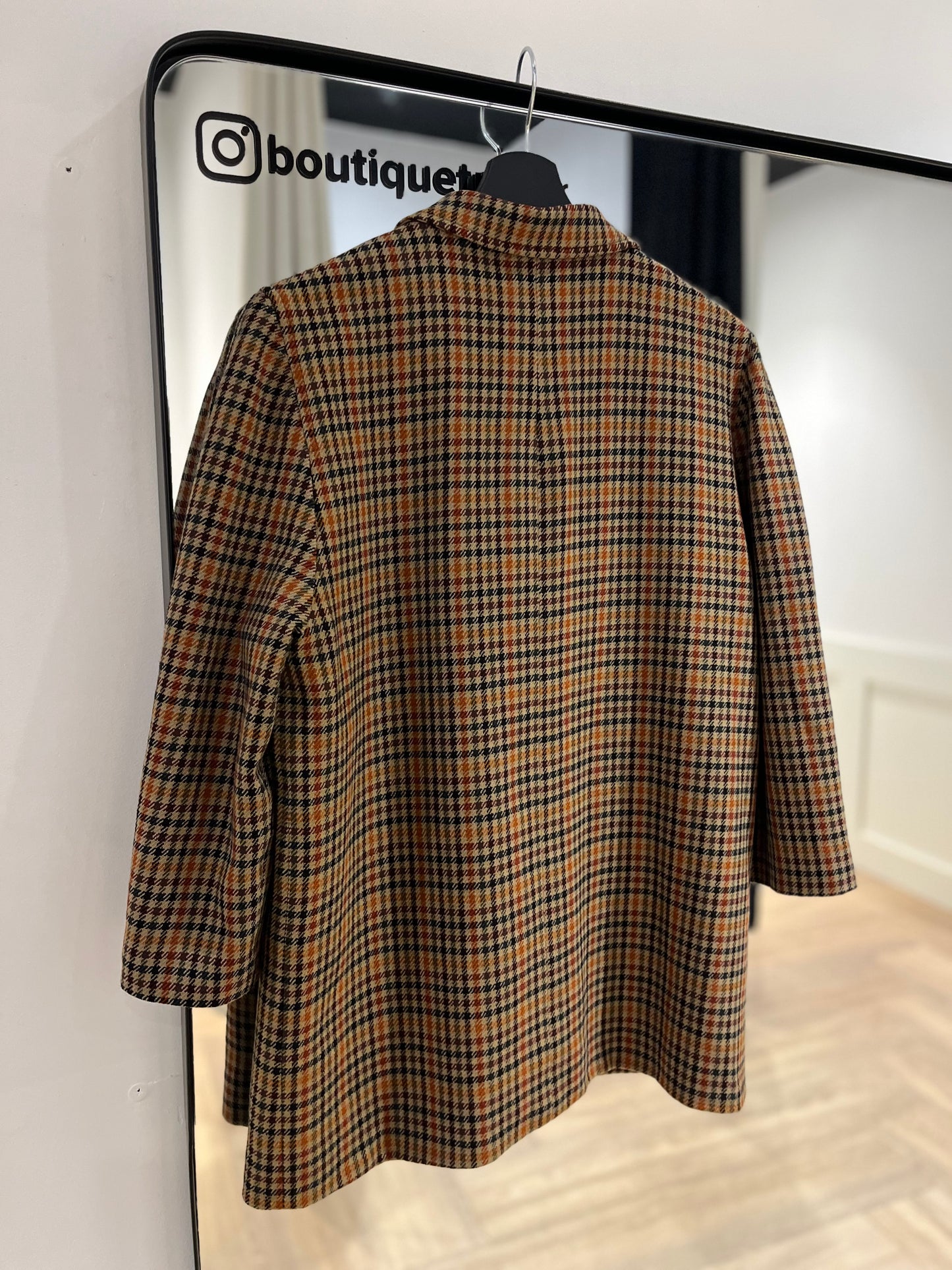 Blazer a carreaux S/M