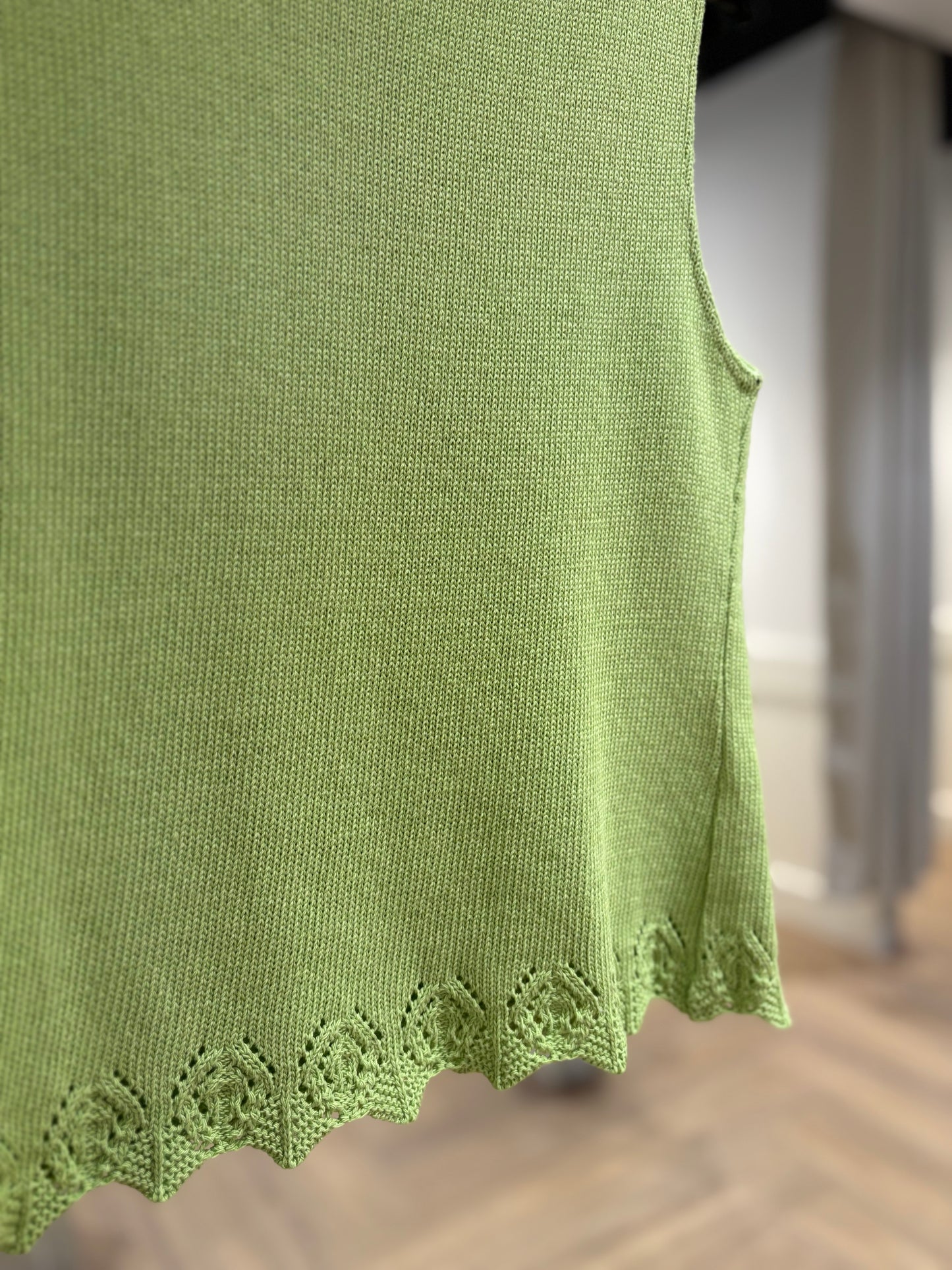 Top débardeur vert M