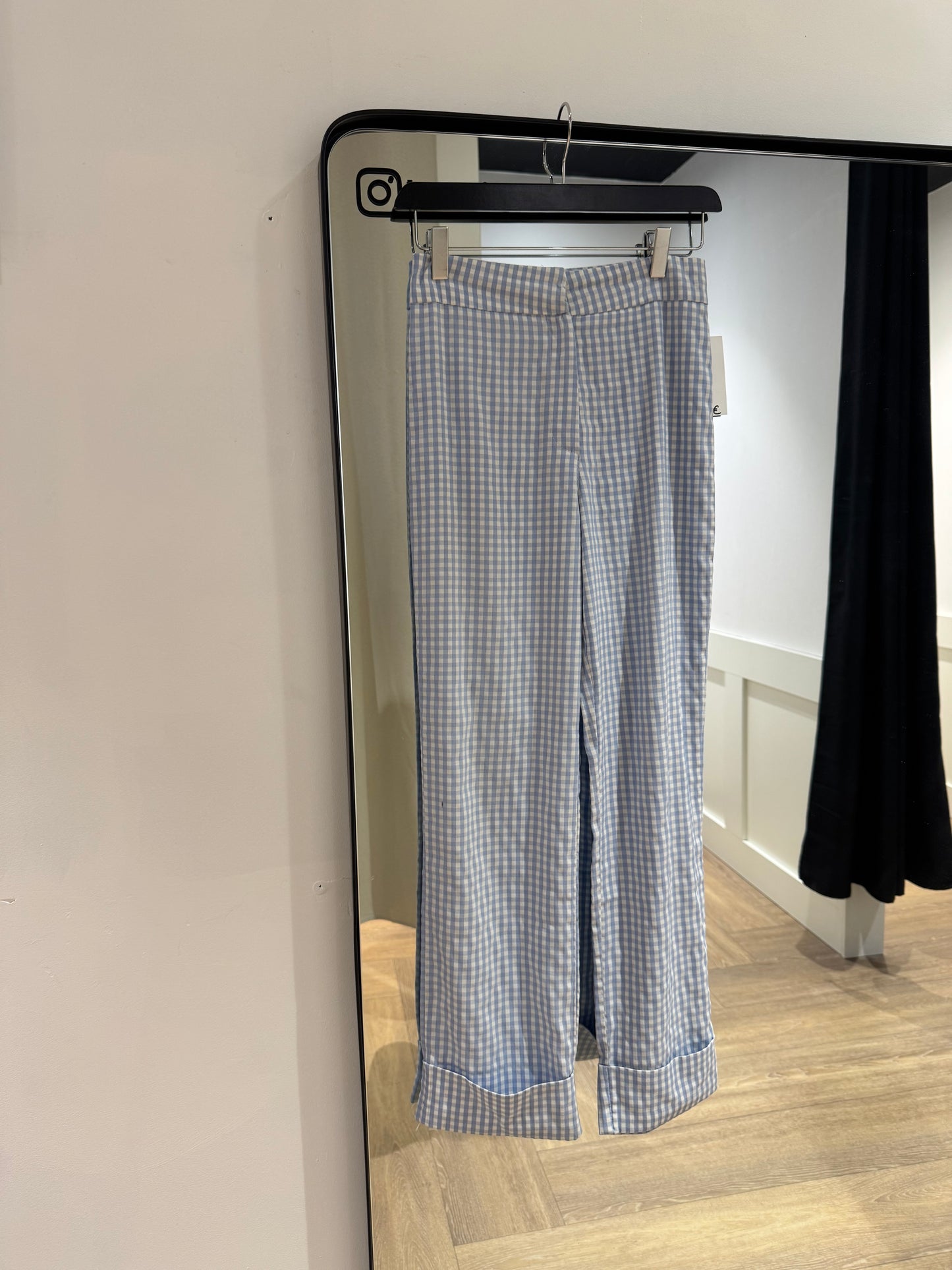 Pantalon vichy 34