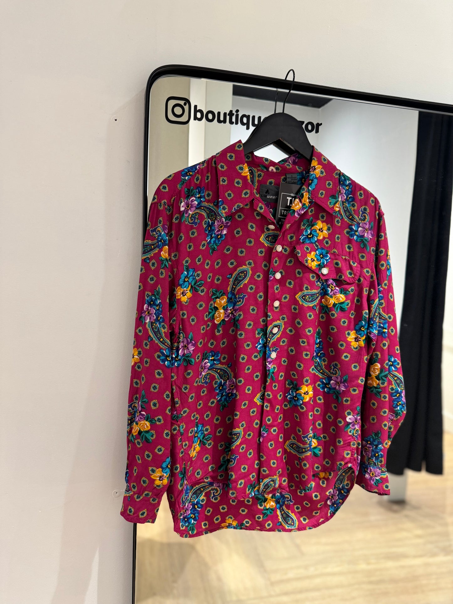 Blouse à motifs S/M