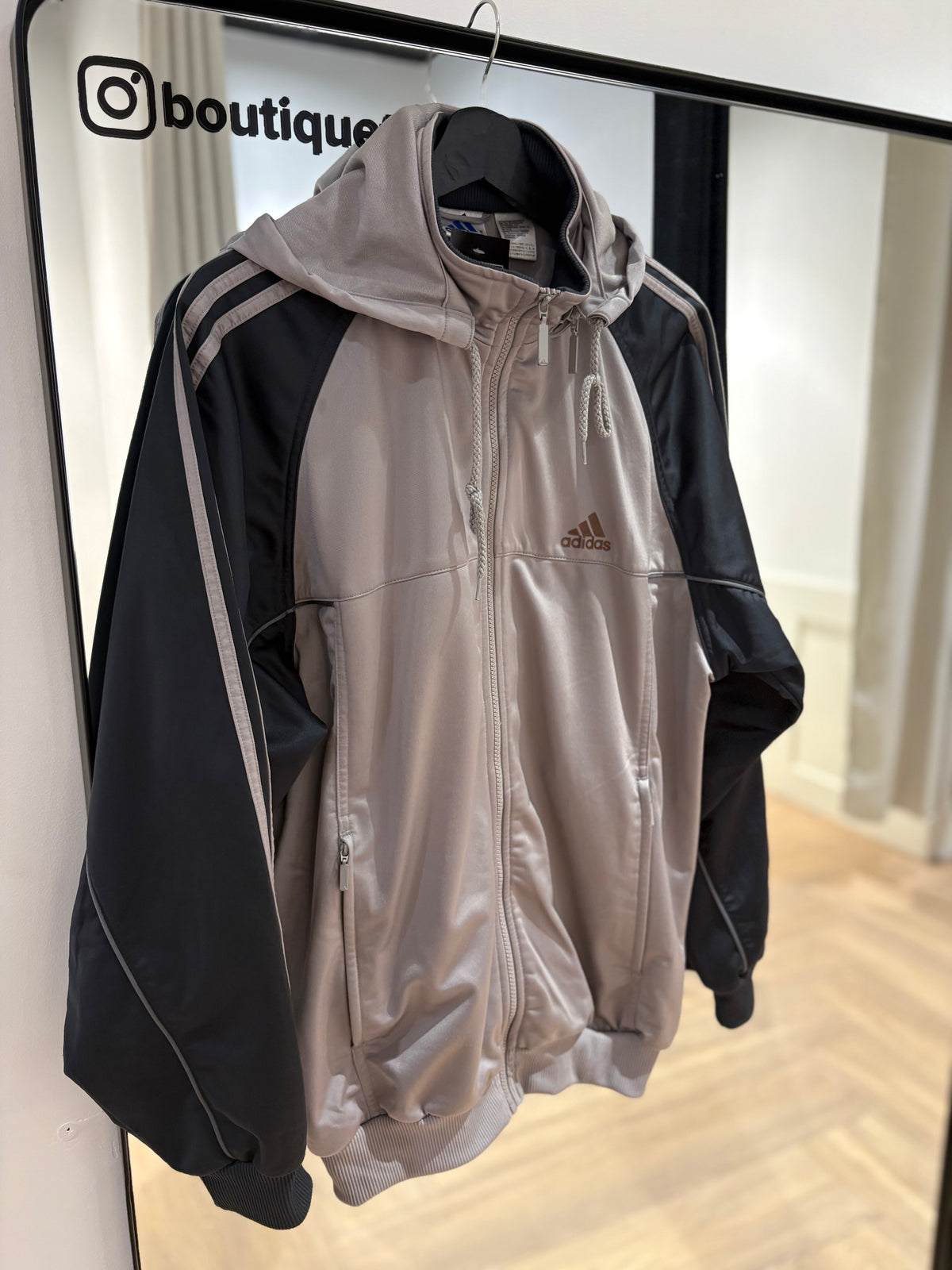 Veste Adidas vintage à capuche L