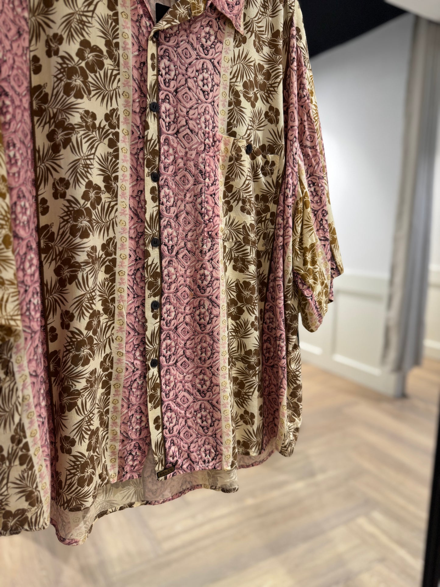 Chemise d’été homme à motifs XL