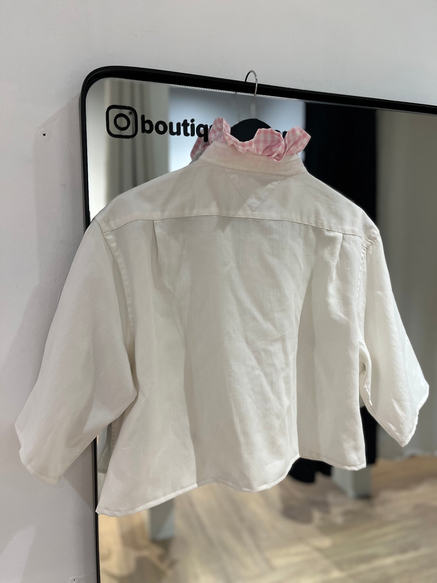 Chemise upcyclée Tommy Hilfiger S