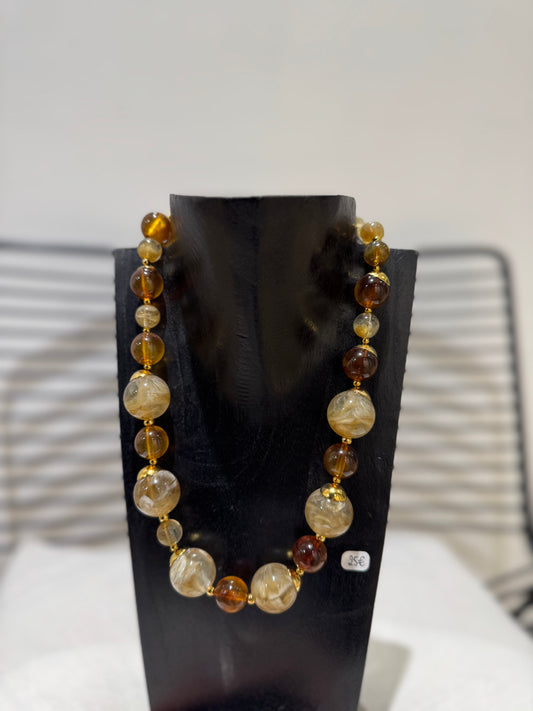 Collier à perles