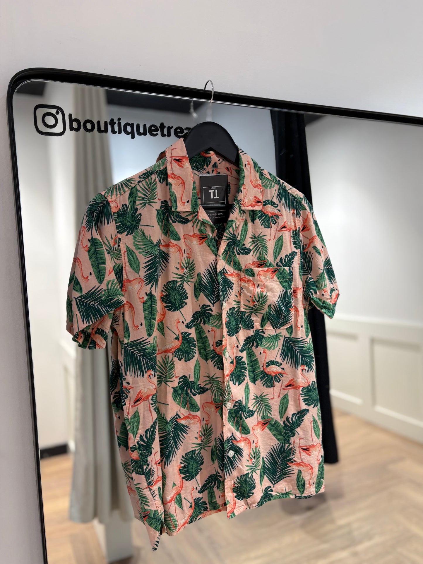Chemise d’été hawaïenne homme XS