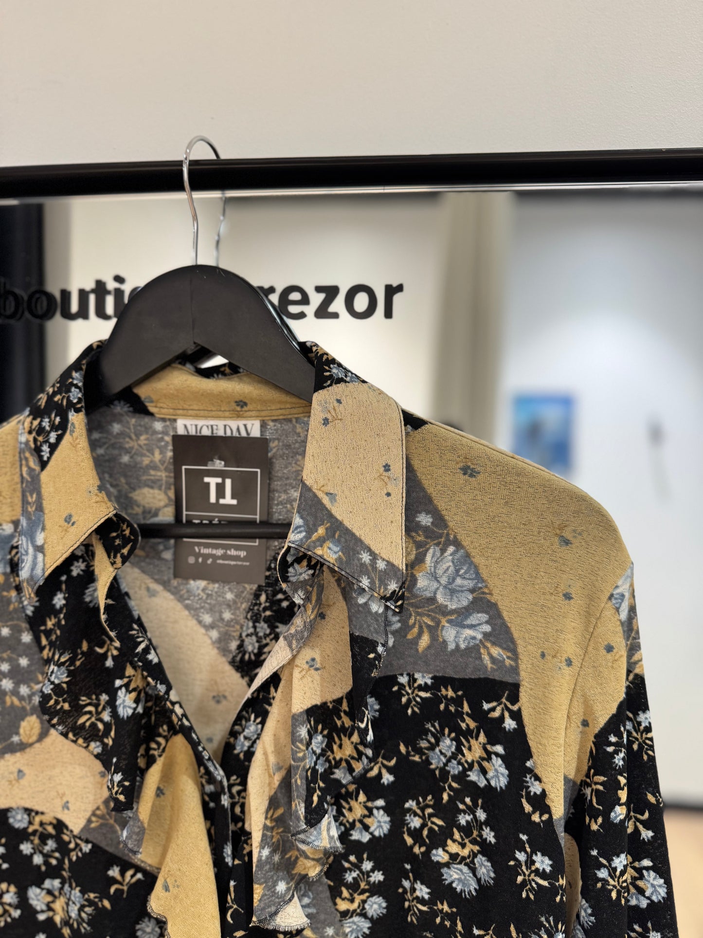 Blouse à motifs M