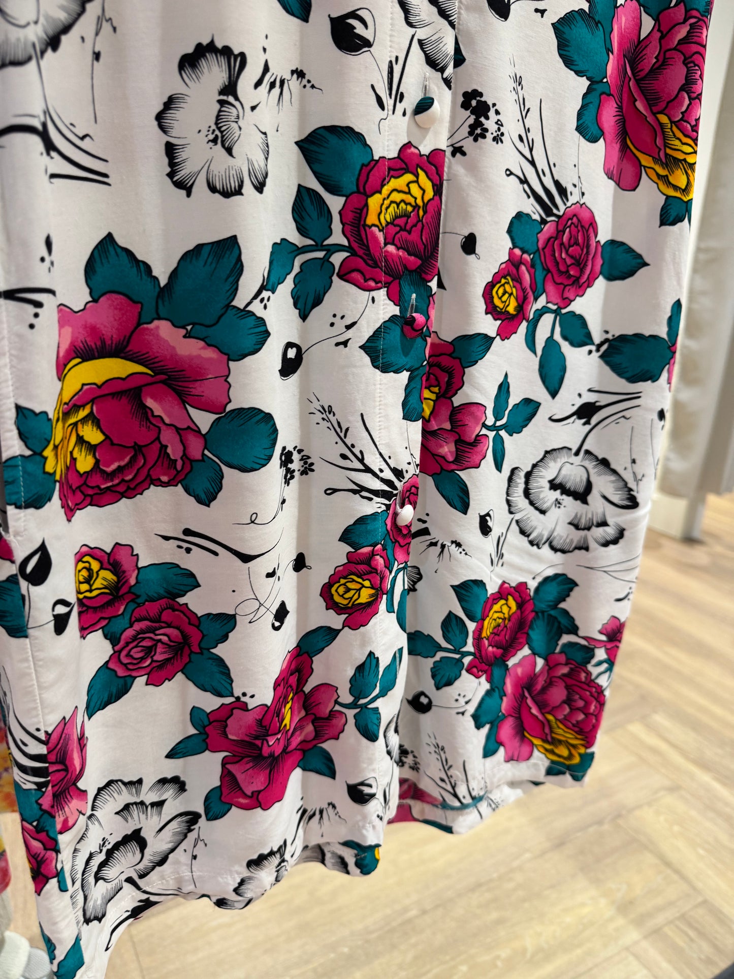 Robe vintage à fleurs S/M