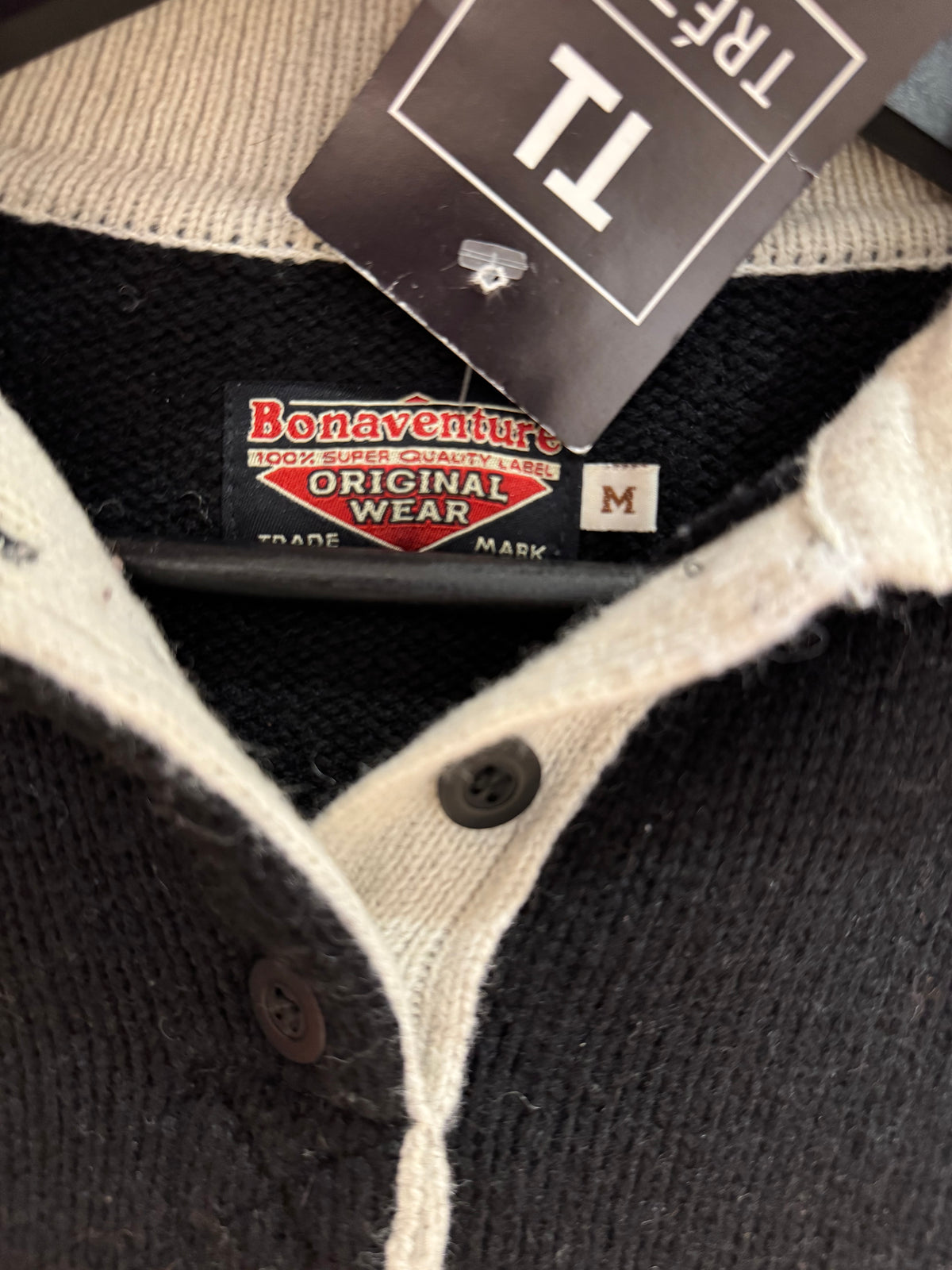 Pull vintage « Bonaventure » L
