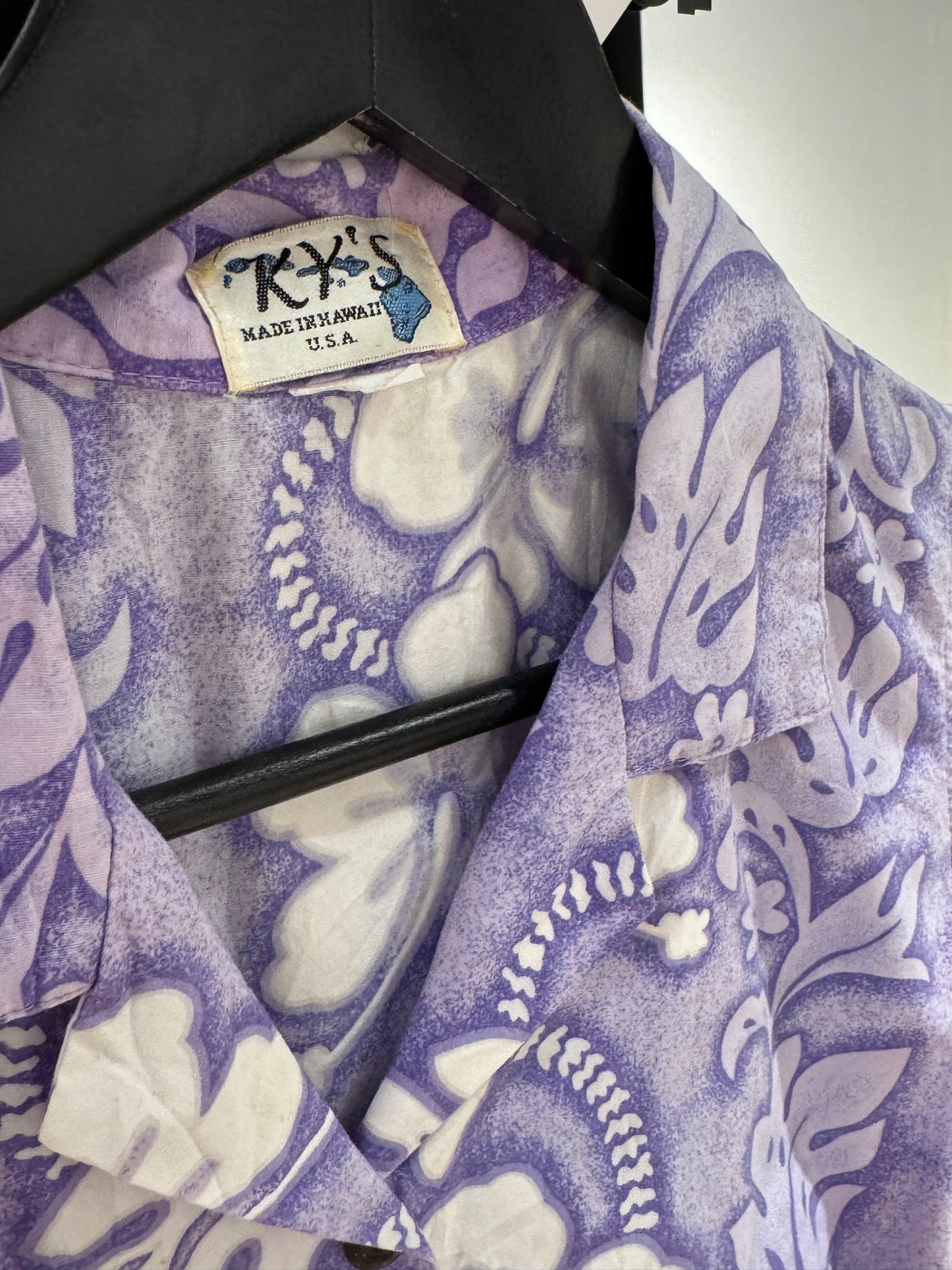 Chemise à fleurs hawaïennes M