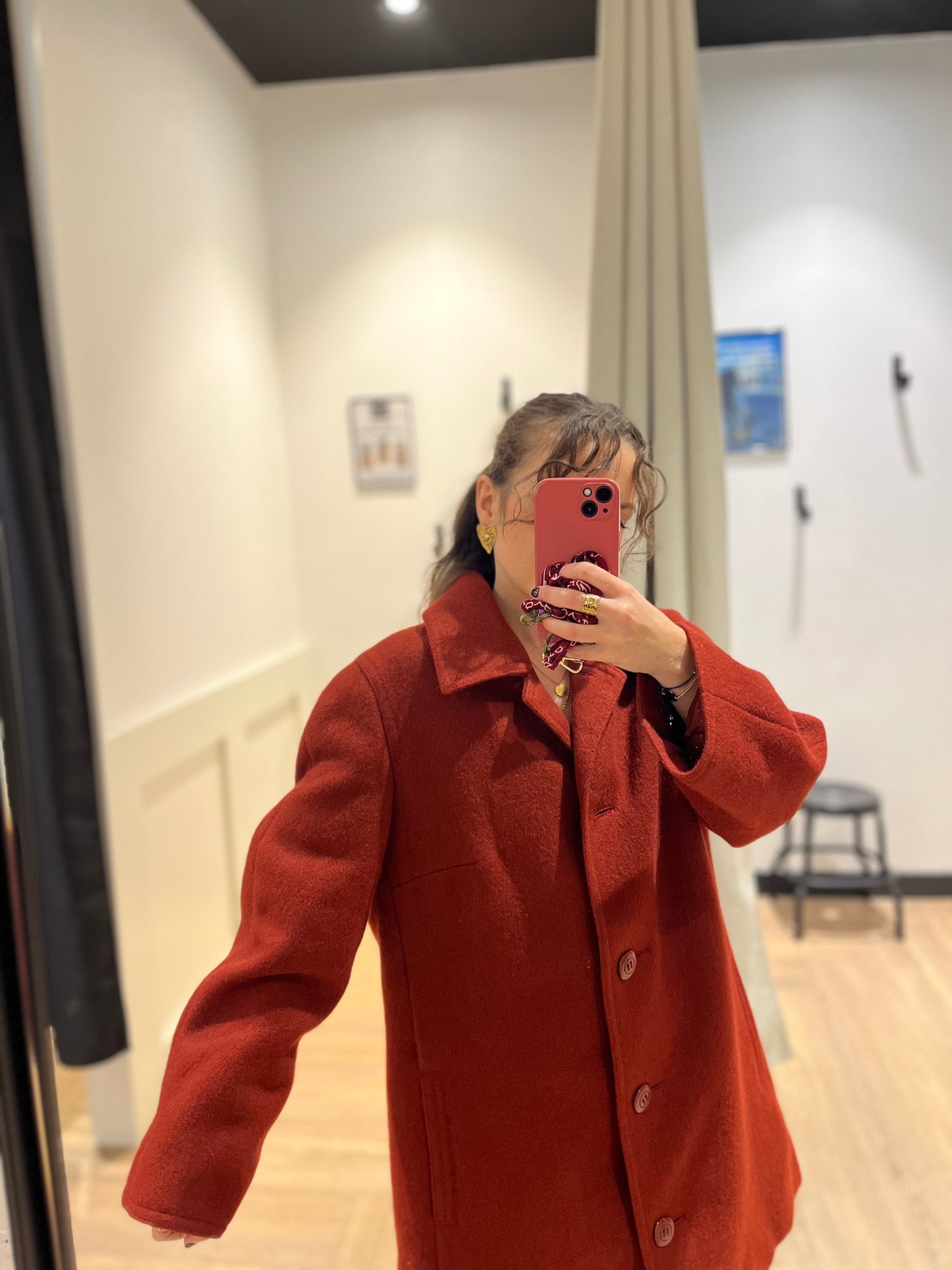 Manteau en laine L/XL