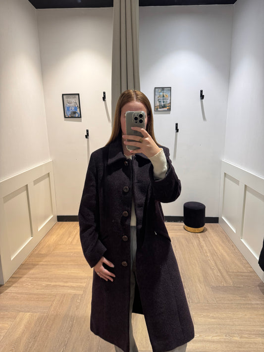 Manteau d’hiver vintage en laine M