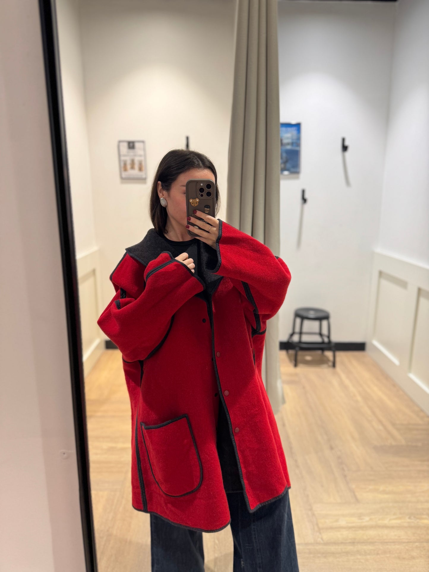 Manteau réversible XXL