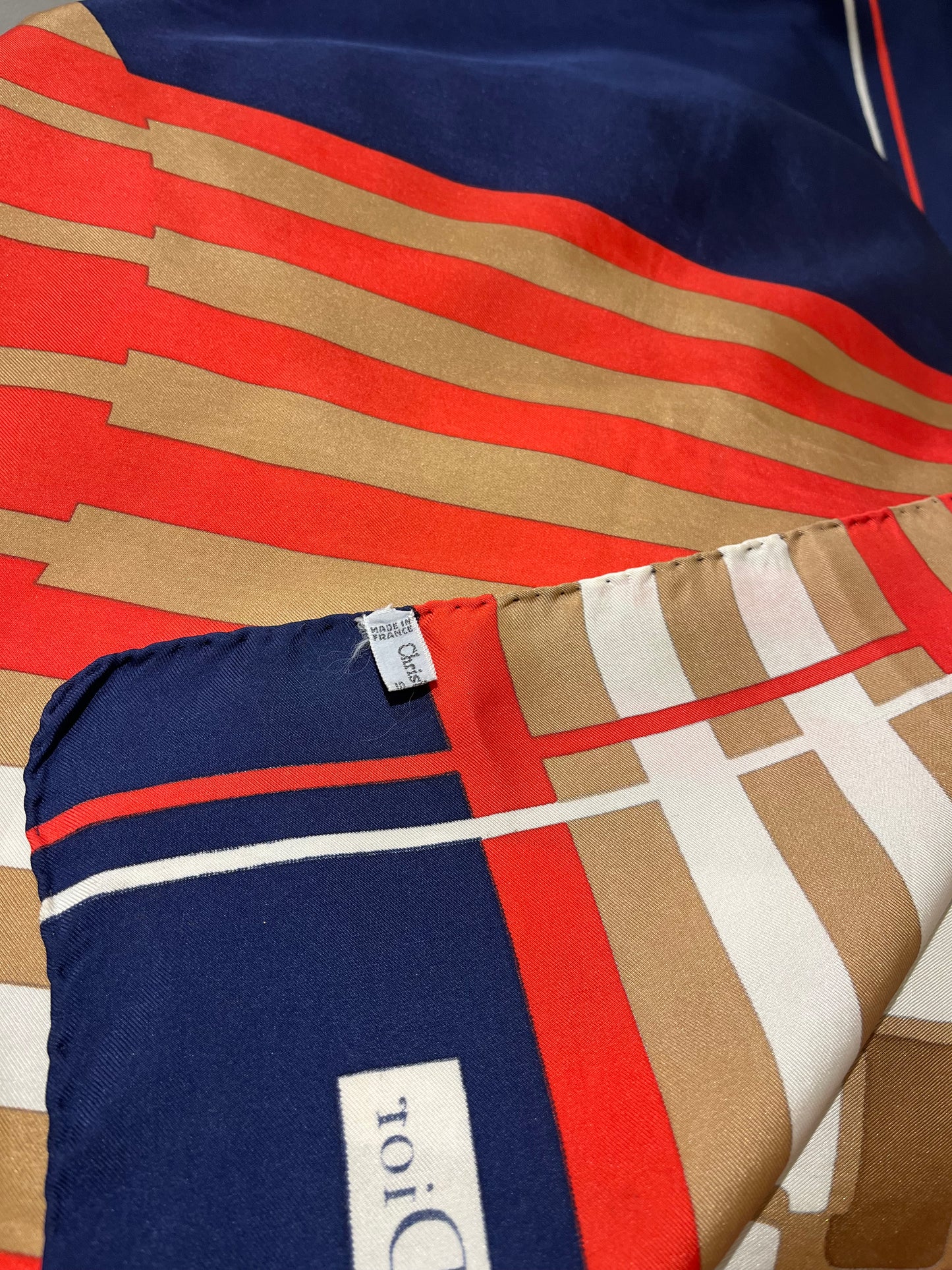 Foulard en soie Dior