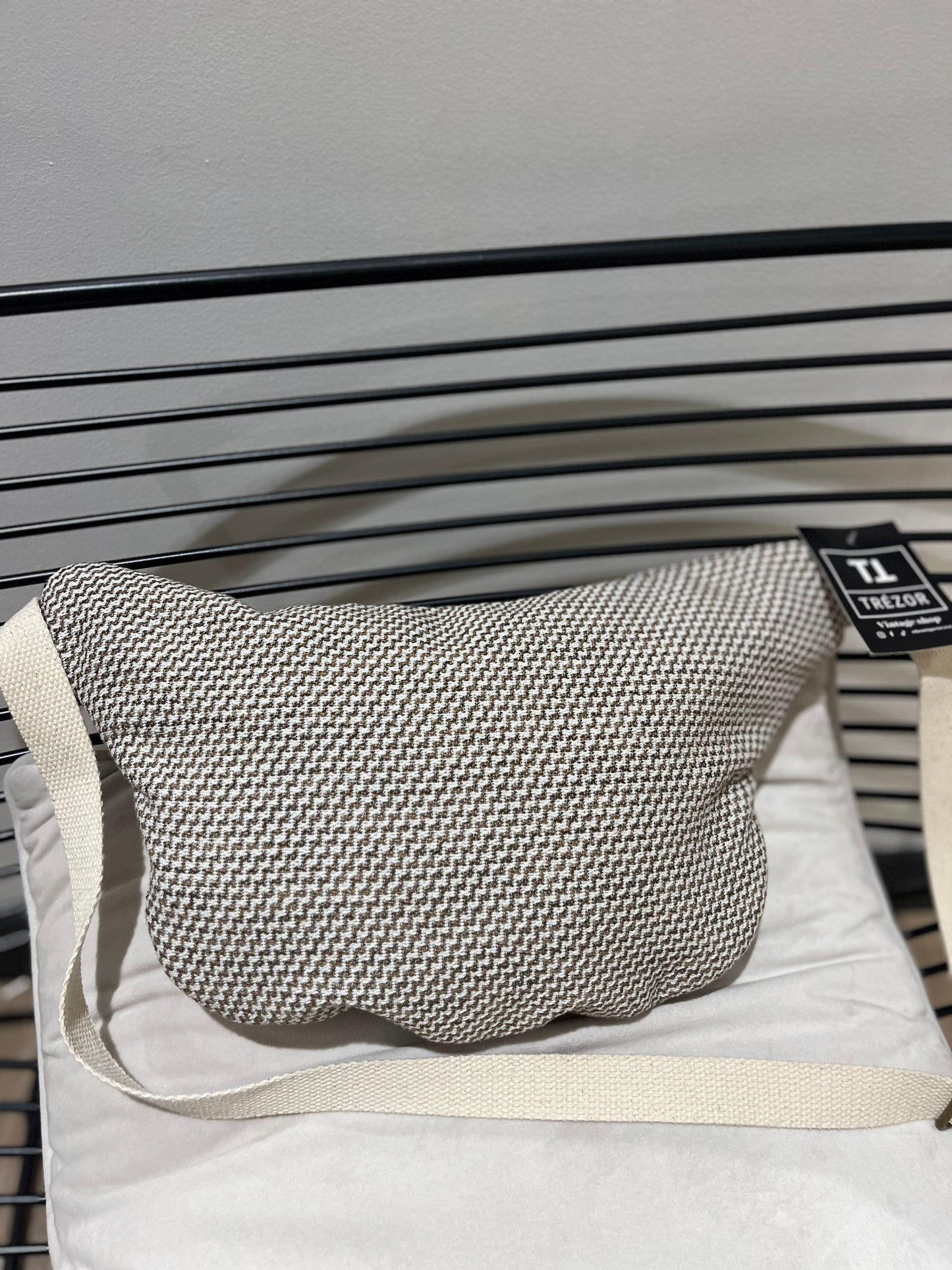 Sac banane fait main grand format