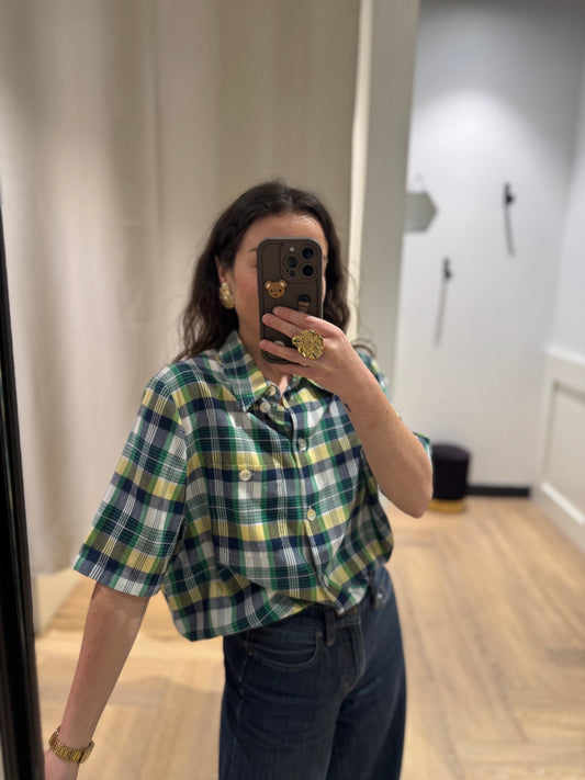 Chemise à carreaux M