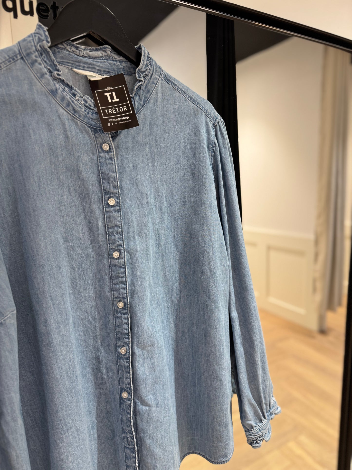Chemise en jean XXL