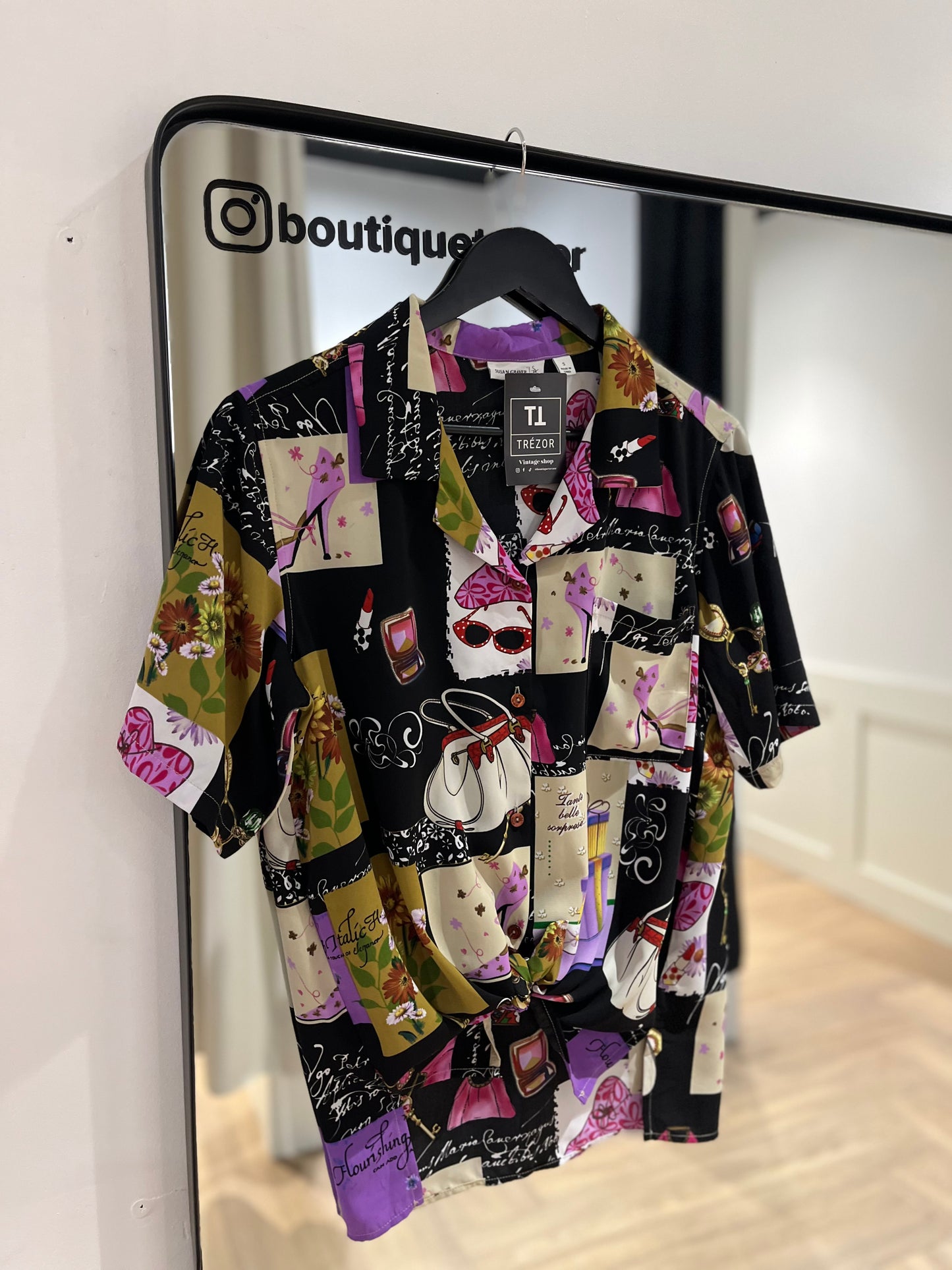 Blouse à motifs S