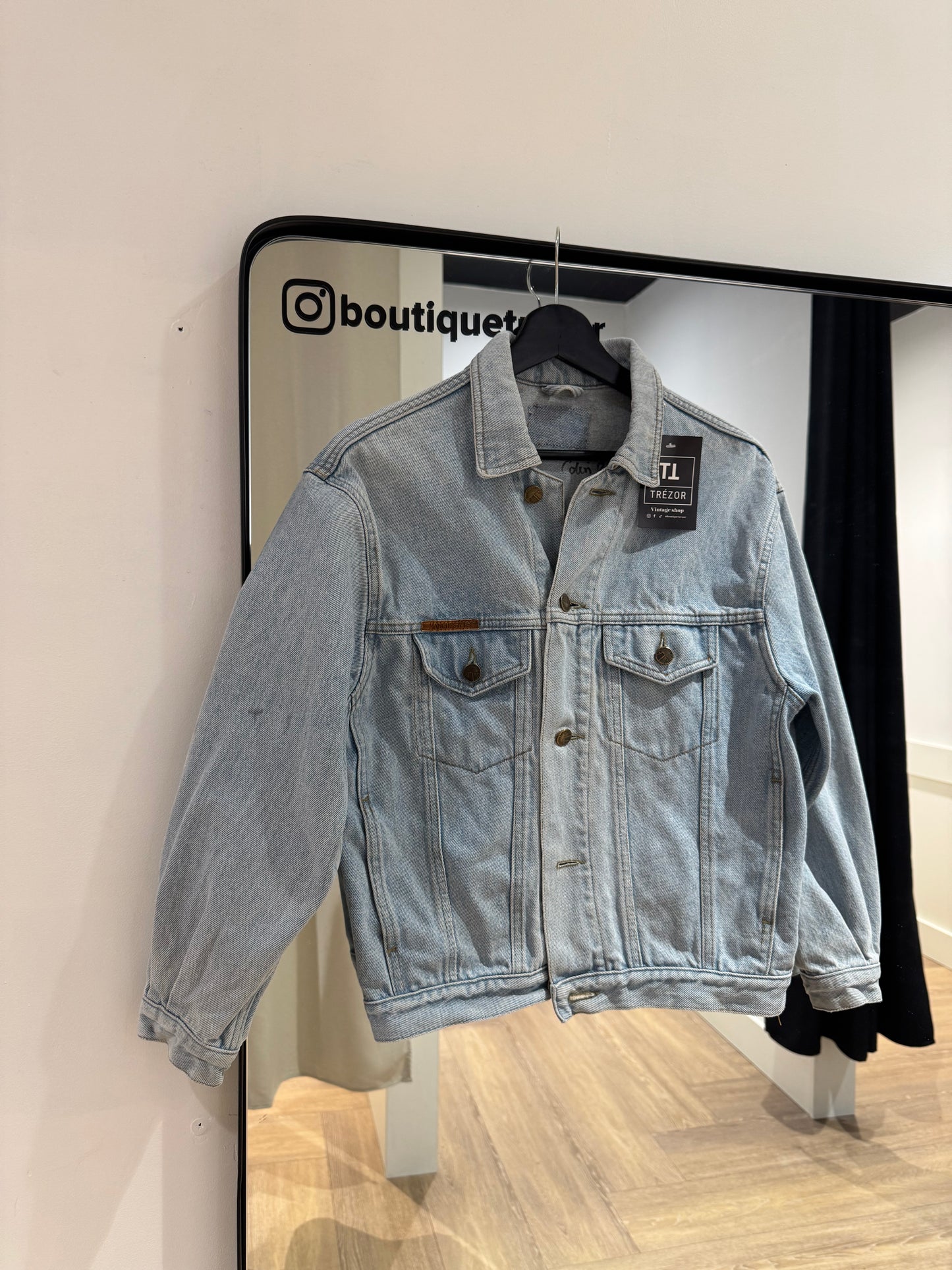 Veste en jean vintage XS