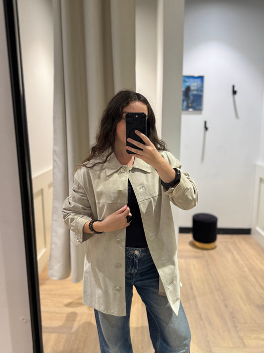 Veste en cuir XL