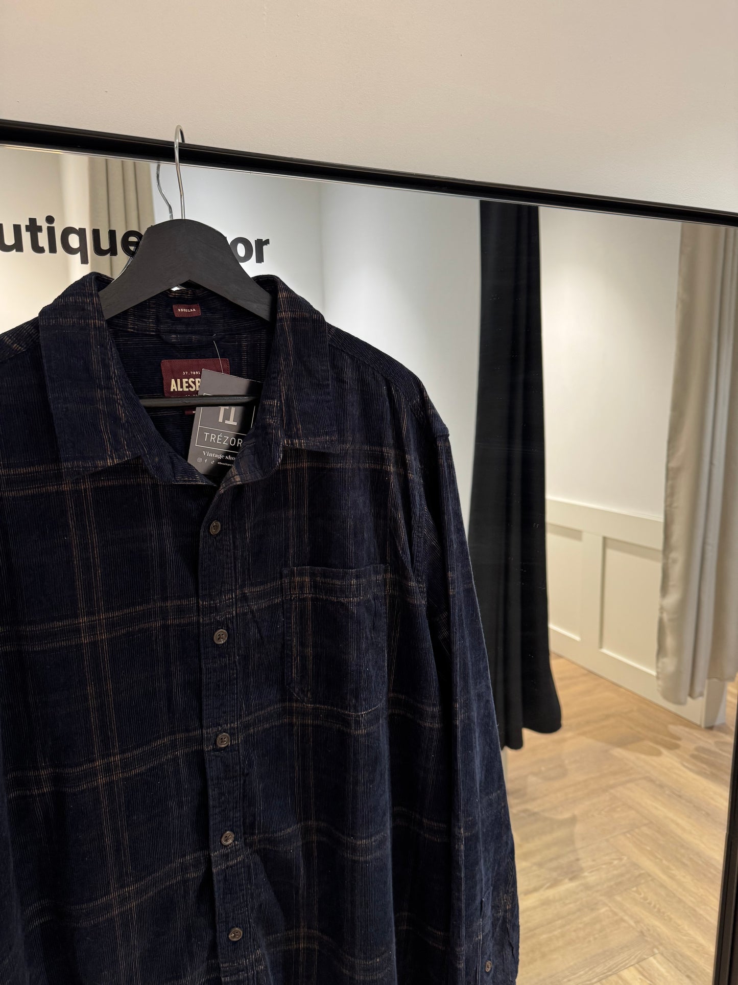 Chemise à carreaux XL