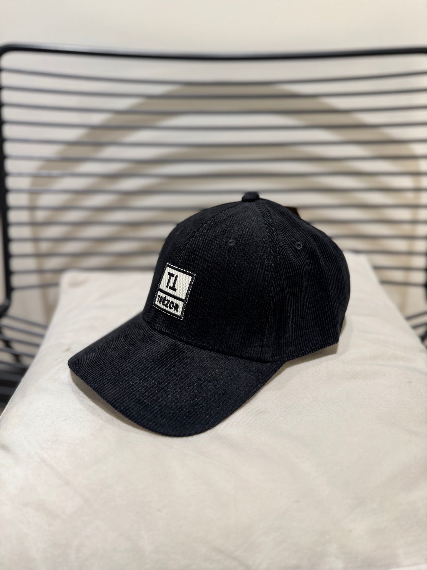 Casquette en velours Trézor