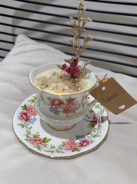 Bougie tasse « Fairy Candle » Pistache