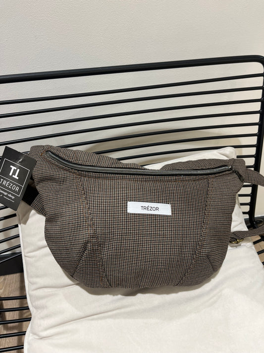 Sac banane fait main grand format