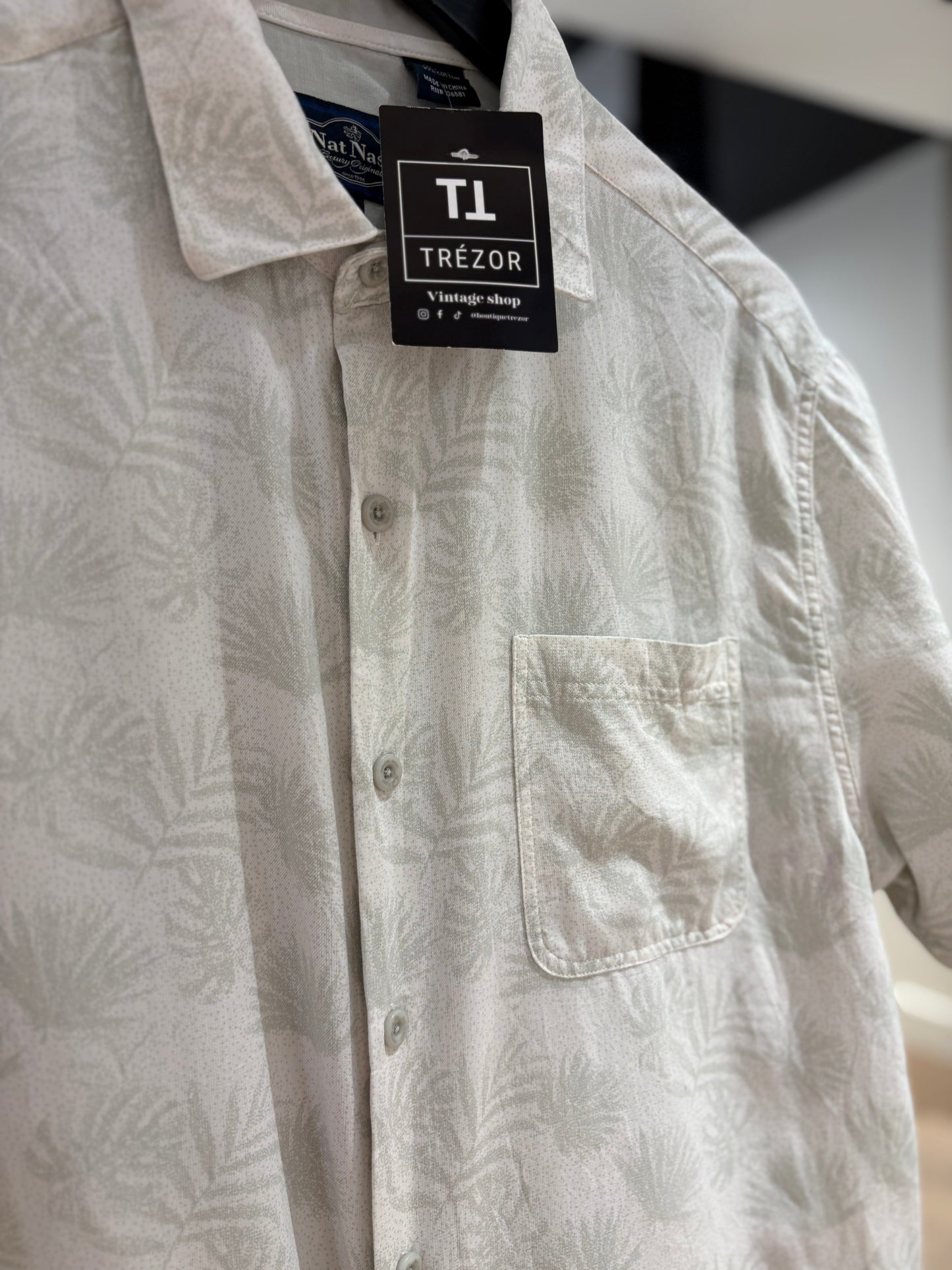 Chemise d’été Homme à motifs M