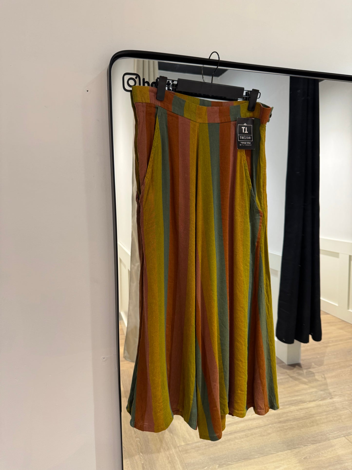 Pantalon à rayures 38