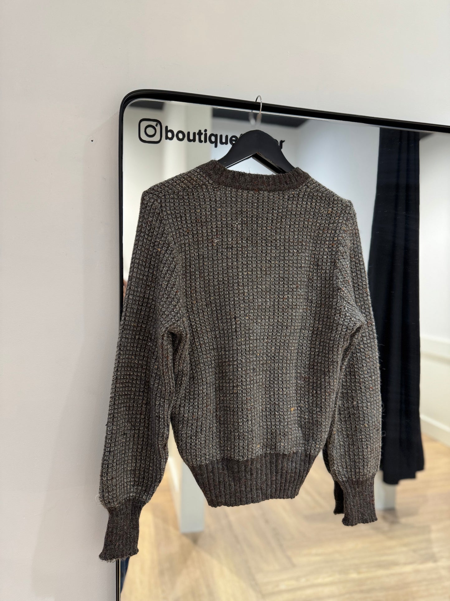 Pull d’hiver vintage M