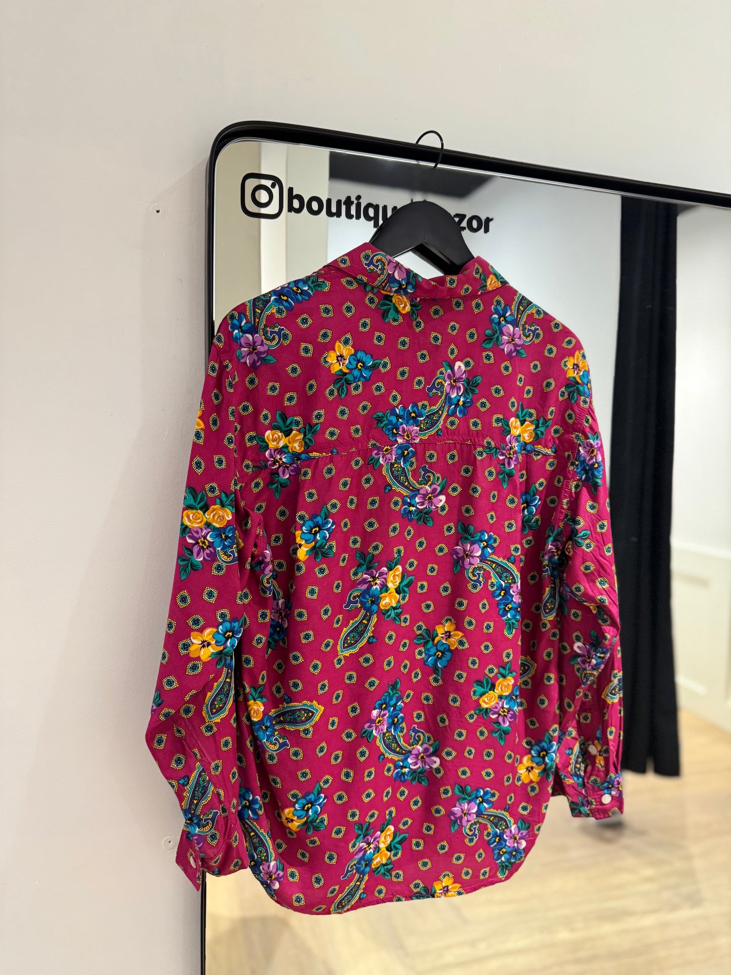 Blouse à motifs S/M