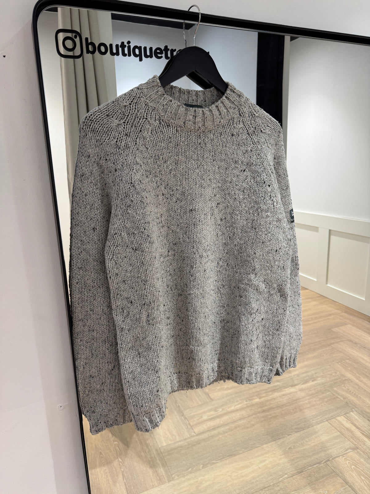 Pull en laine vintage S