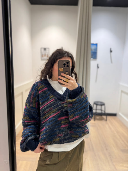 Pull d’hiver vintage XL