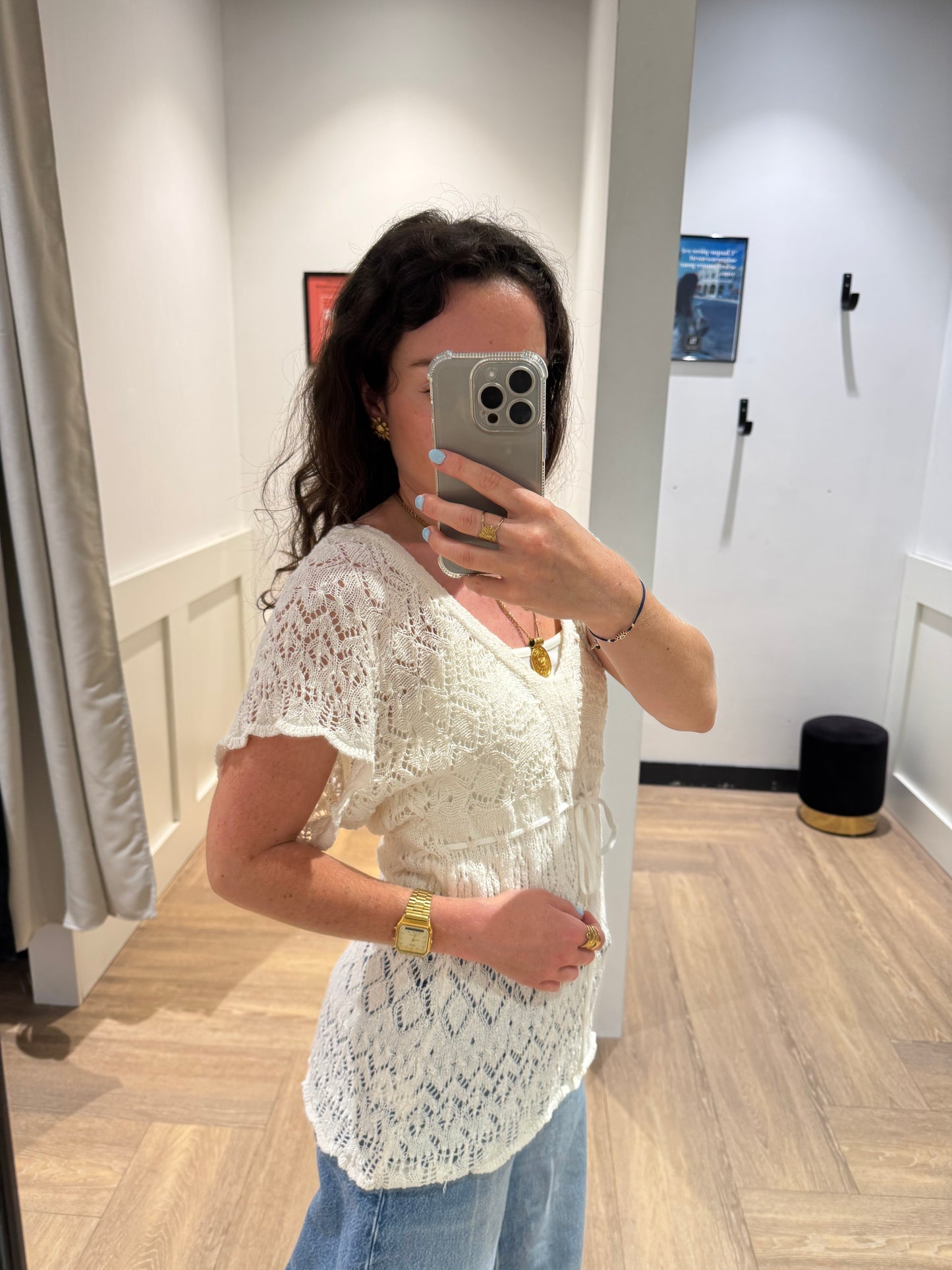 Top en crochet S/M