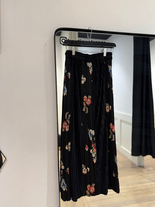 Jupe longue à fleurs S/M