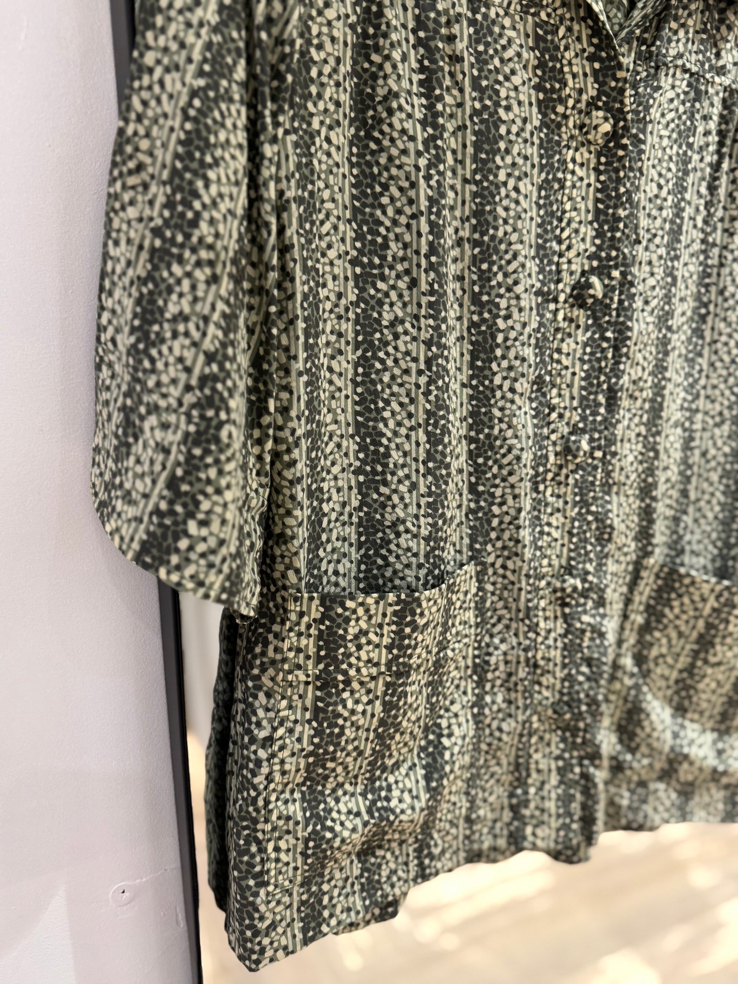 Blouse vintage à pois S