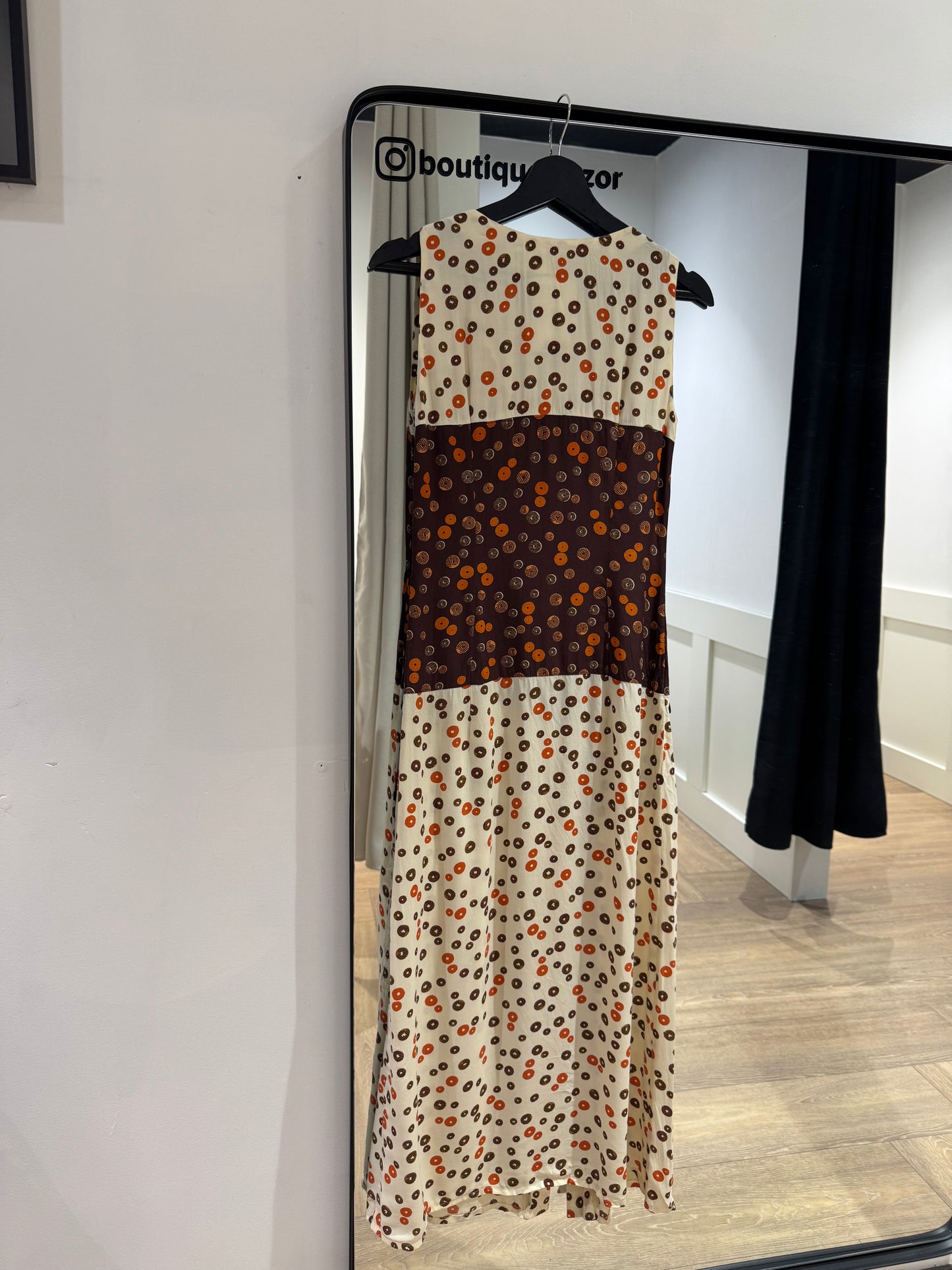 Robe vintage longue S