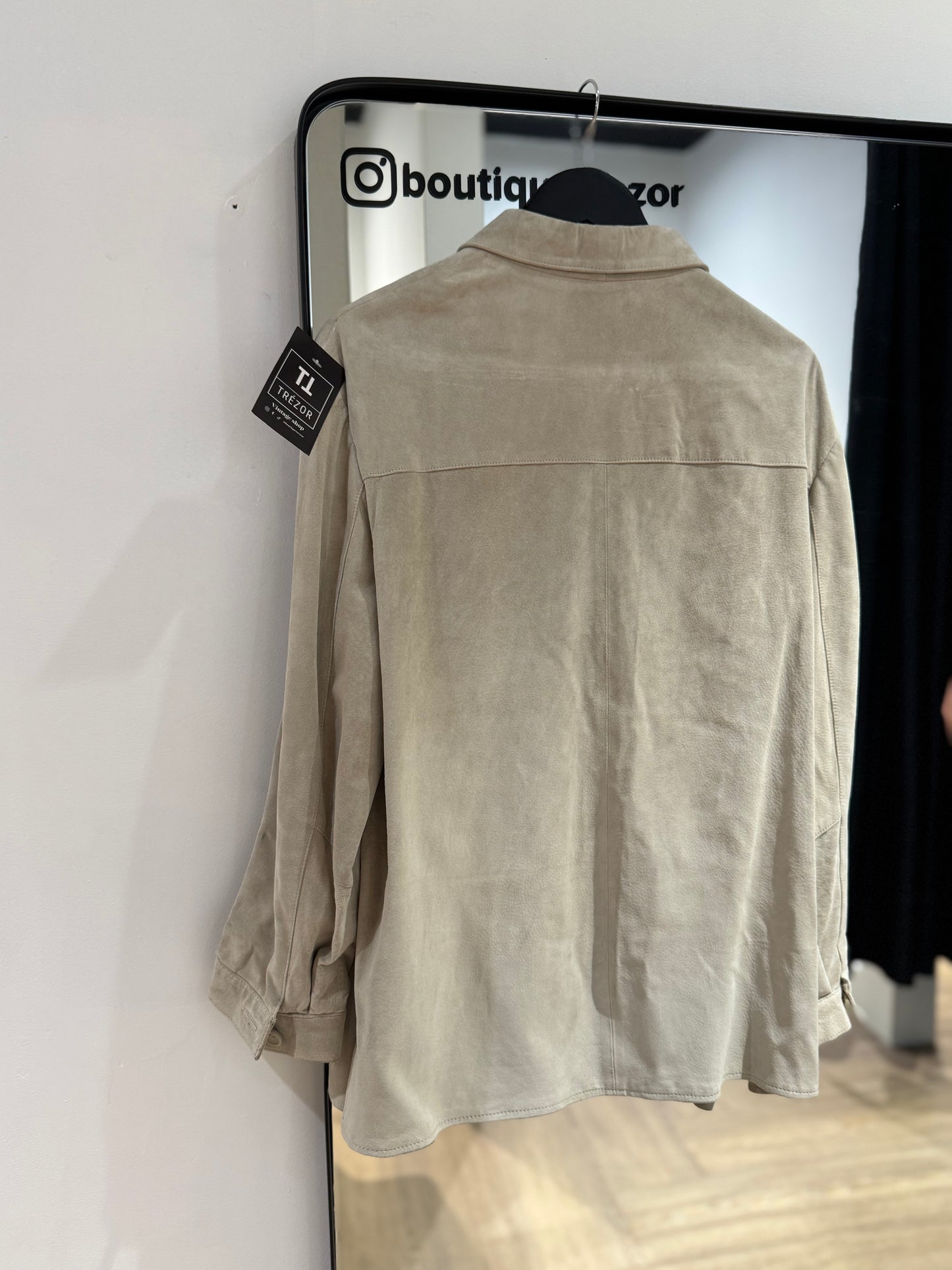 Veste en cuir XL